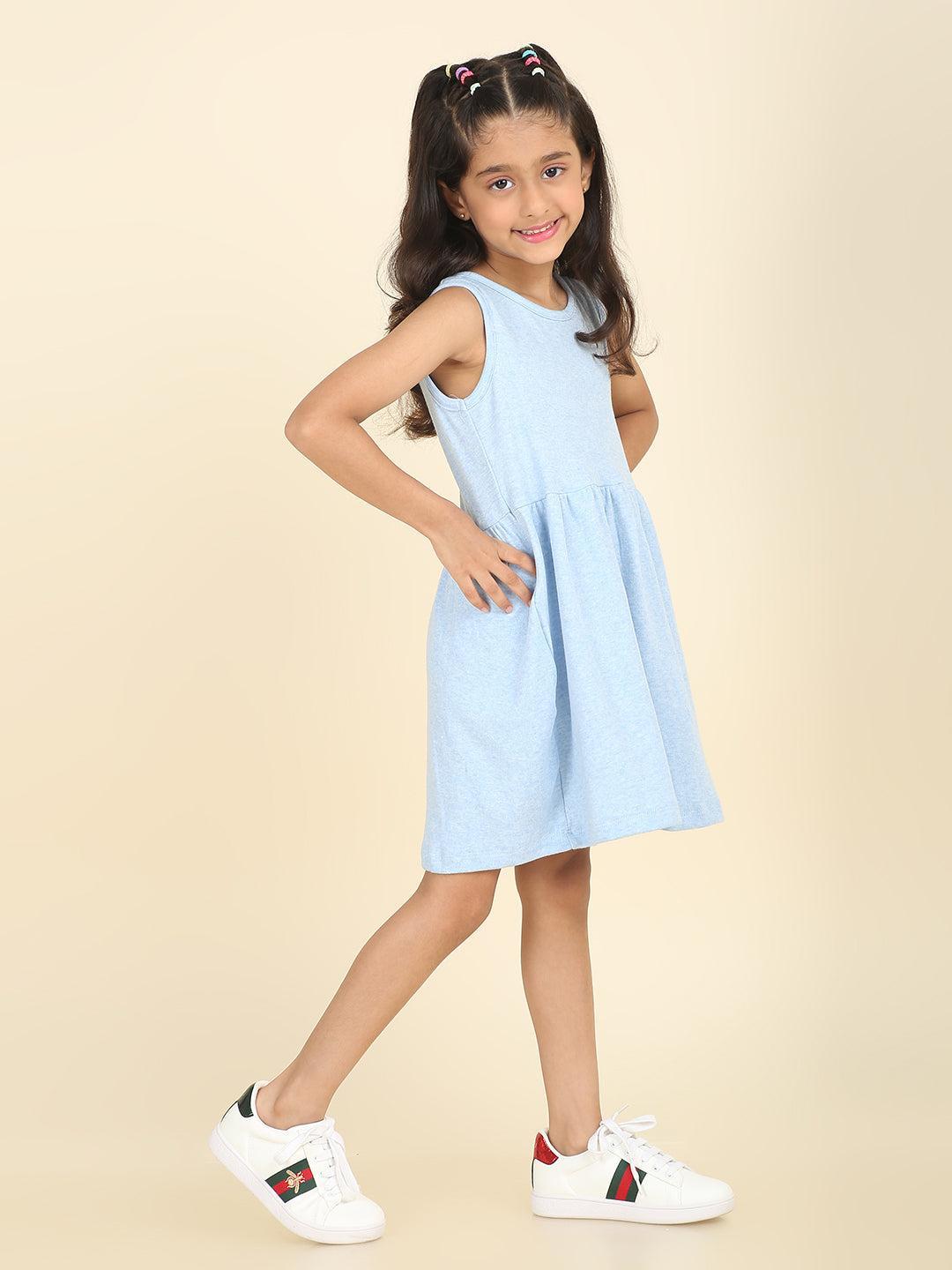 Melange Girl Dress (Daily Essentials)