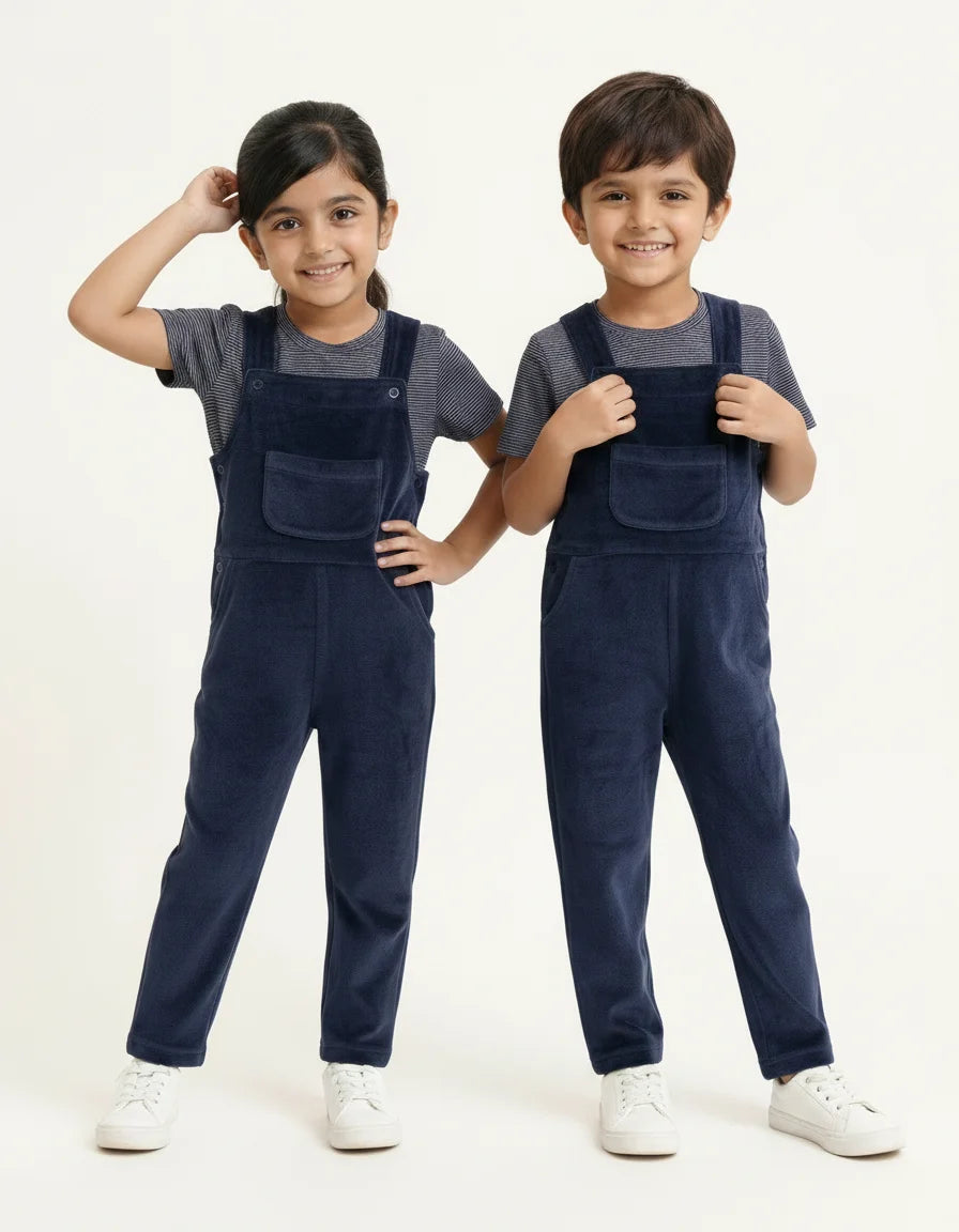 Kids Dungaree with Tee (Unisex)