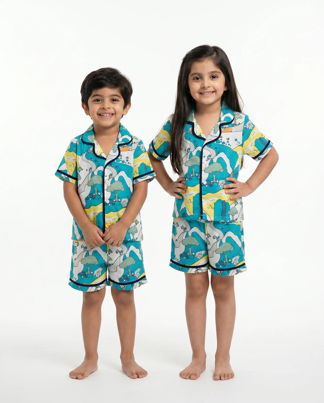Unisex Night Suit (Shirt + Short)