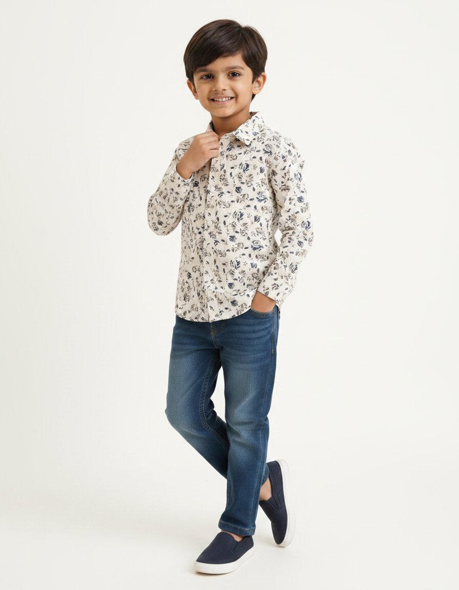 Boys Full Sleeve Shirt