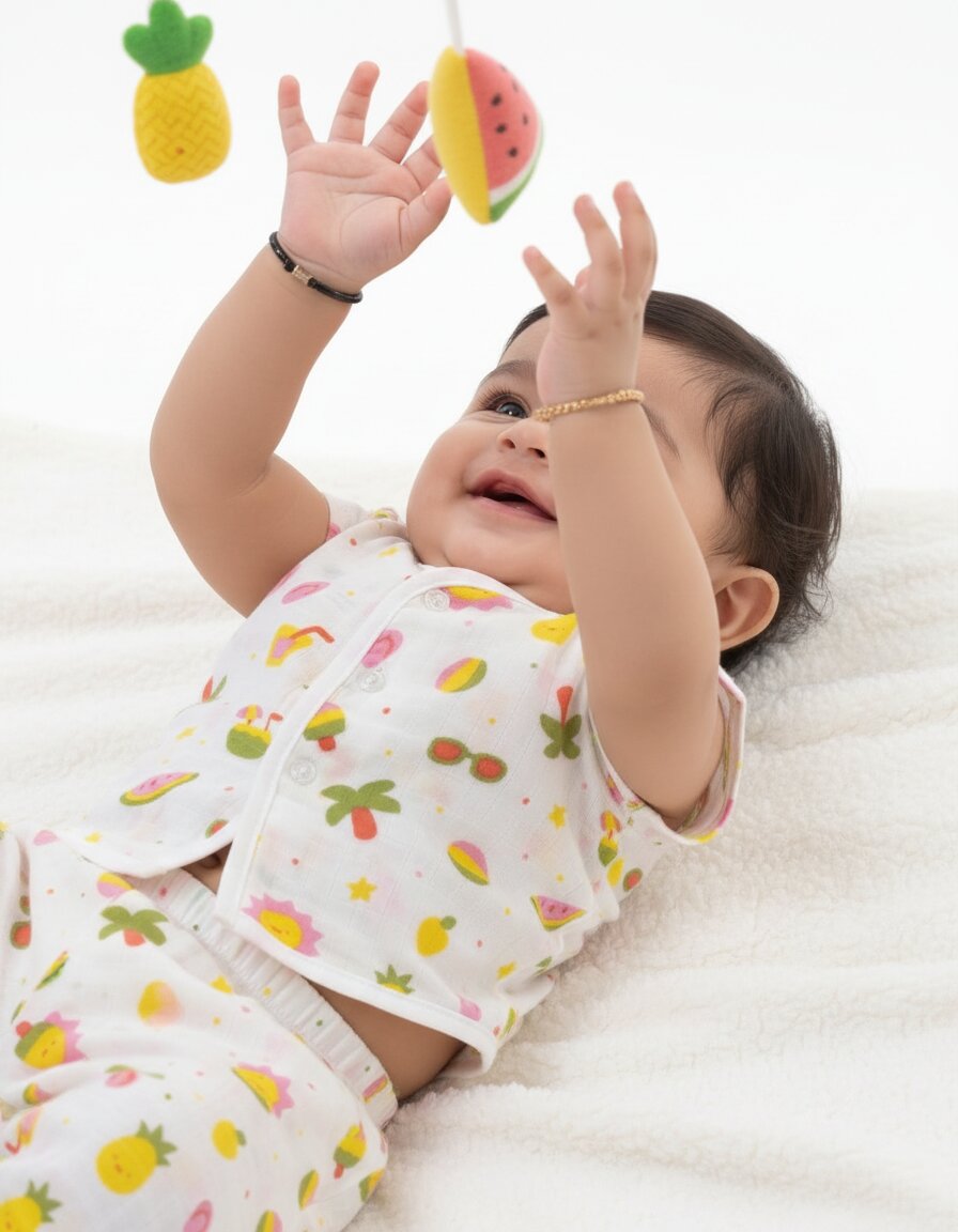 Muslin Jabla Set