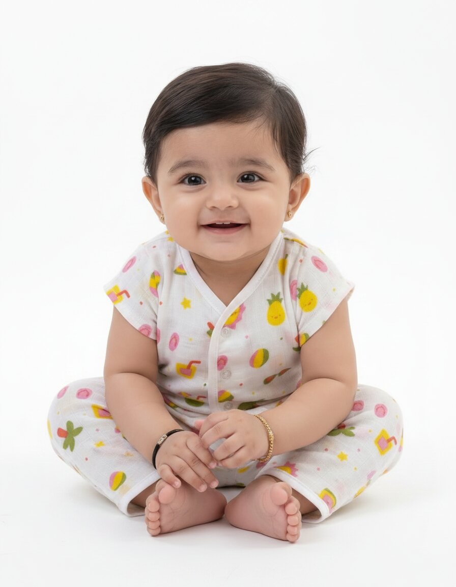 Muslin Jabla Set