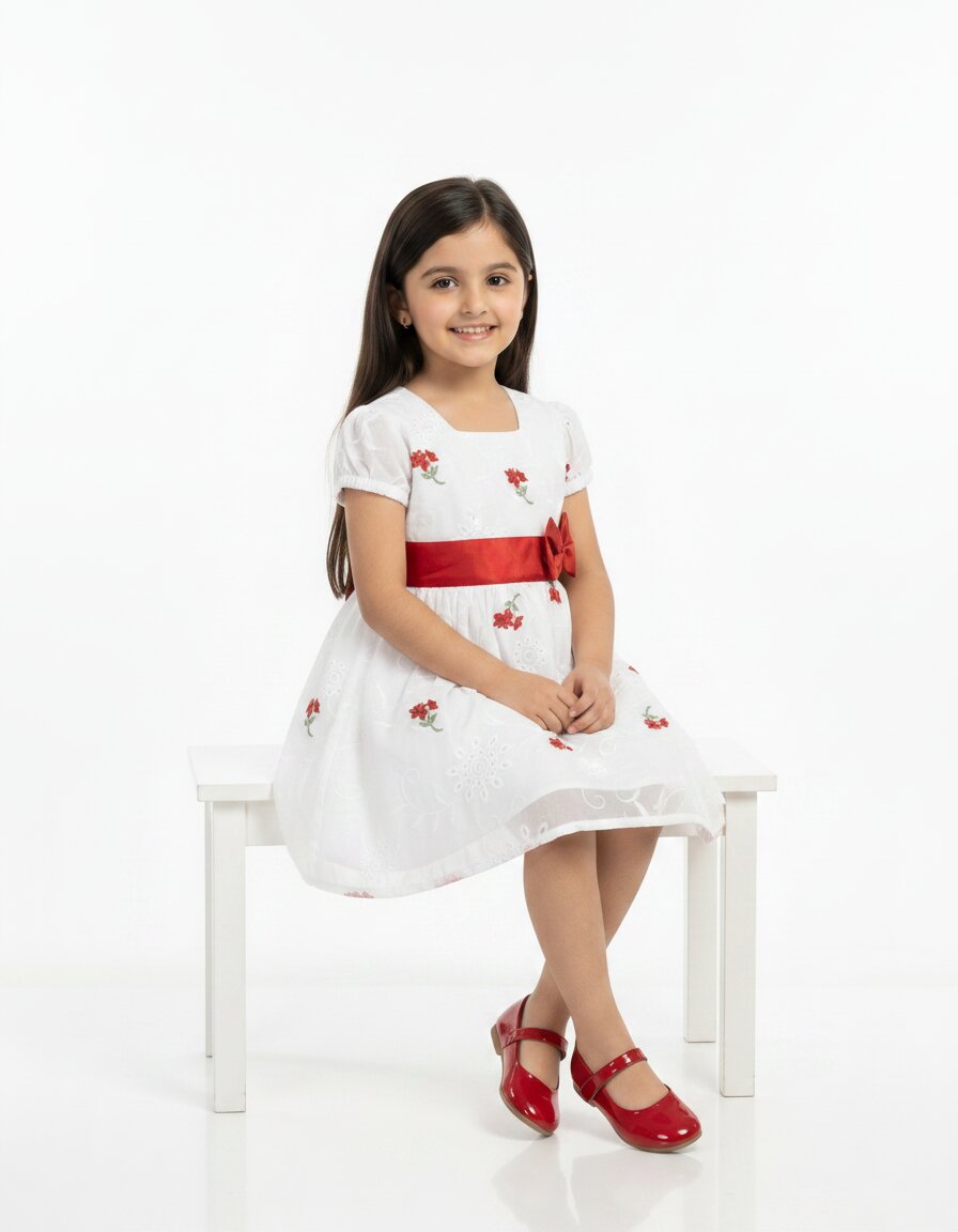 Embroidery Dress