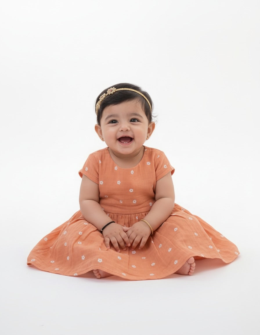 Muslin Baby Frock