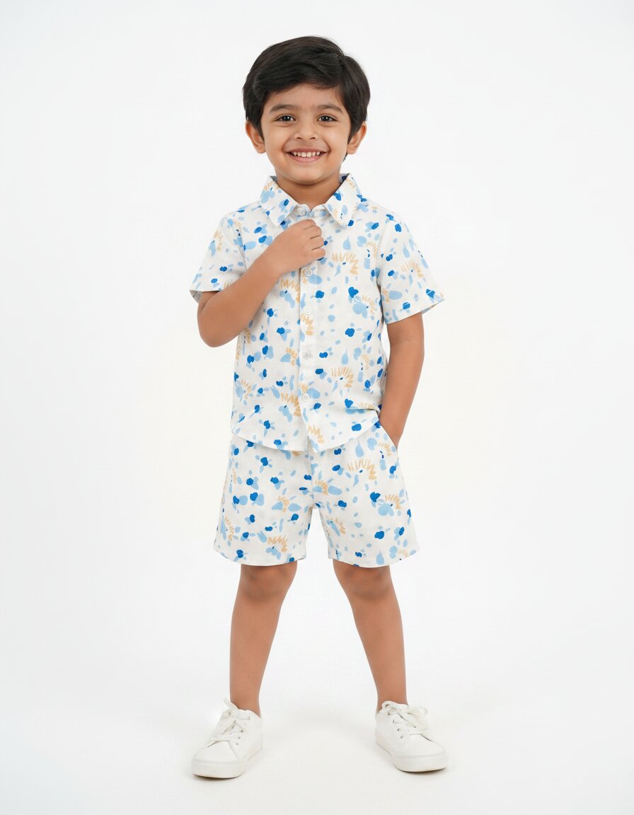 Boys Shirt + Short Combo