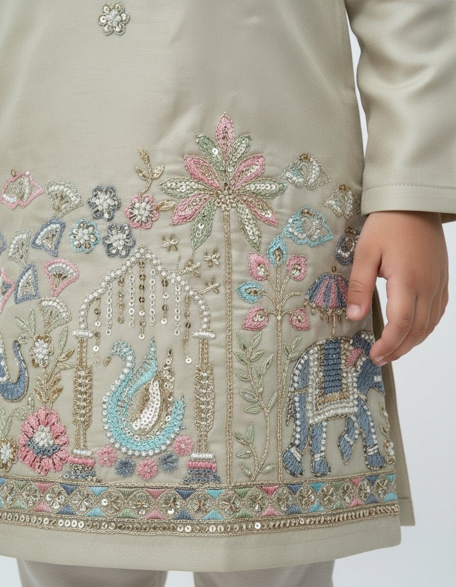 Boys Designer Kurta Pyjama