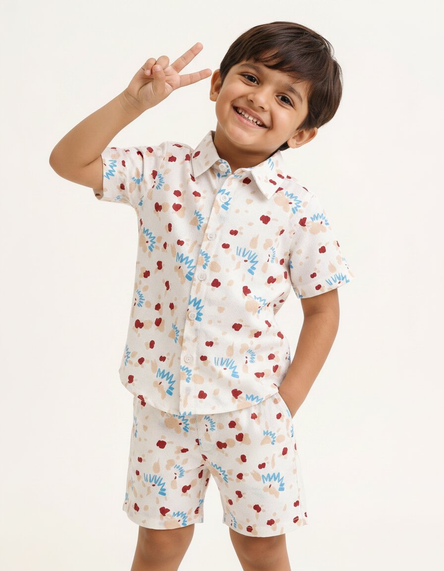 Boys Shirt + Short Combo