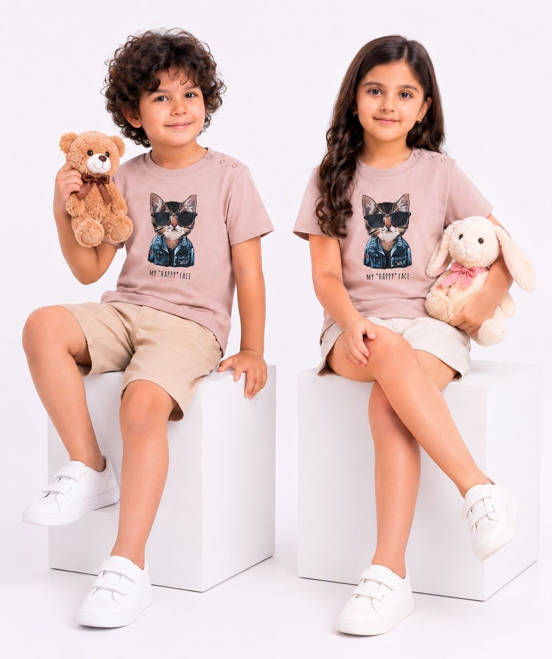 Kids Graphic T-Shirt (Pack of 2)