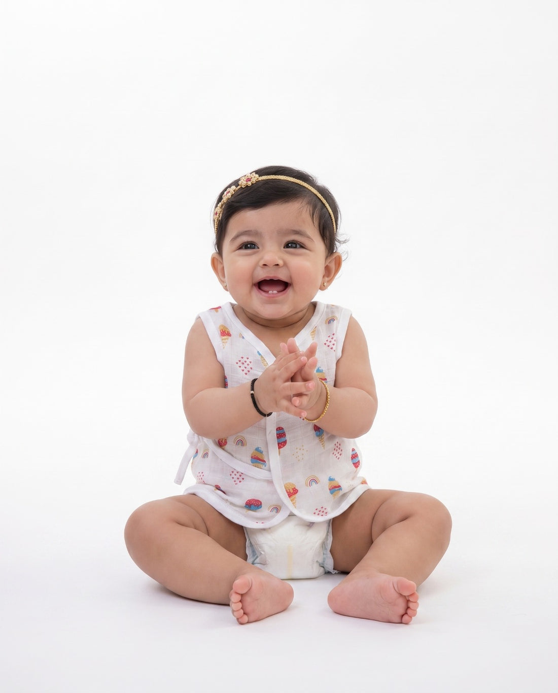 Robe Style Jhabla (Muslin Fabric-Pack of 3)