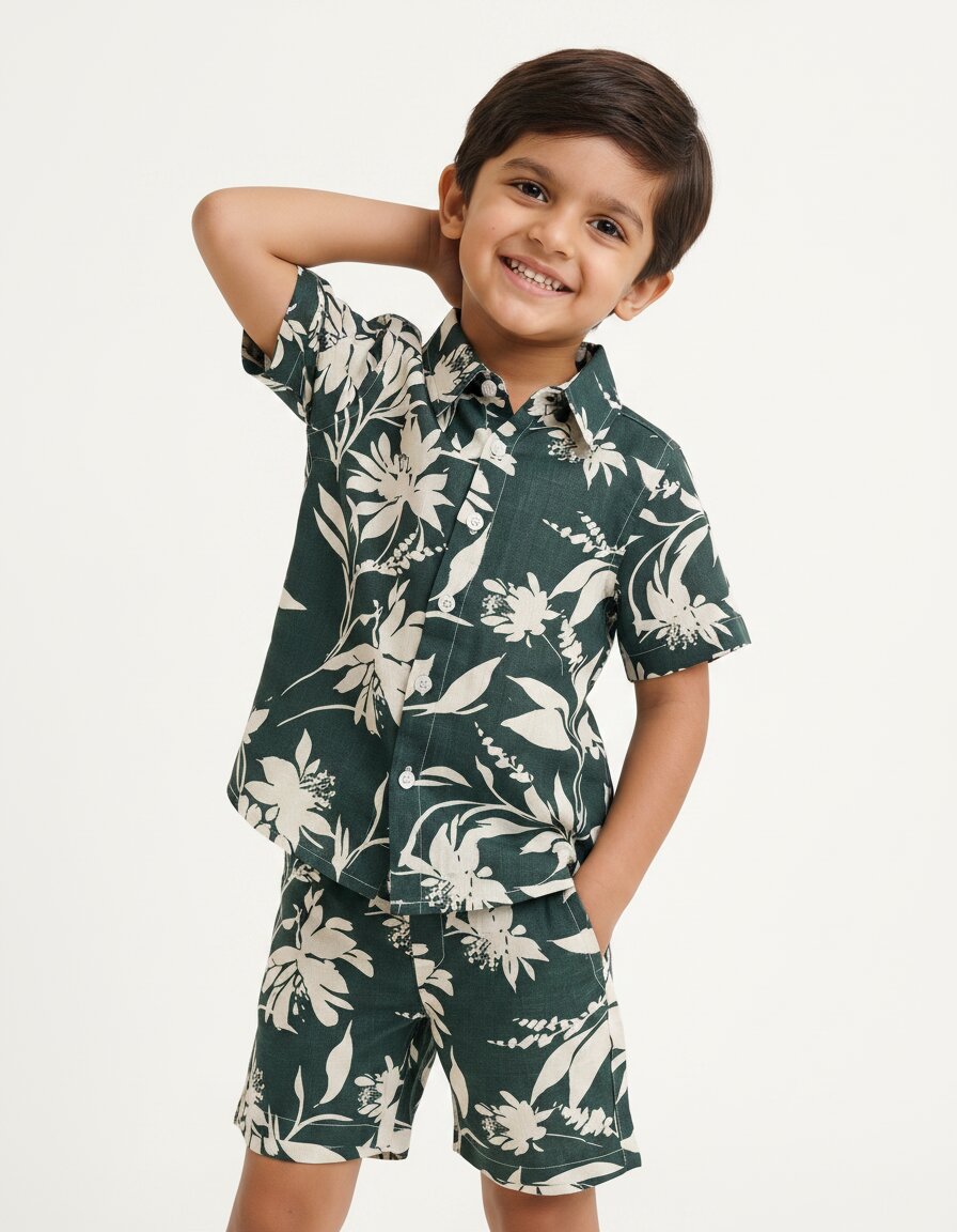 Boys Shirt + Short Combo