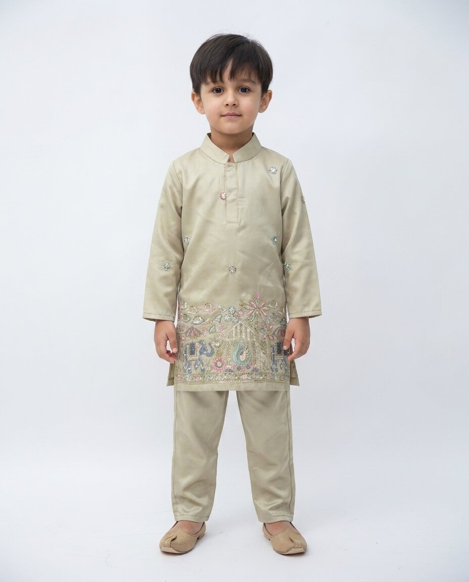 Boys Designer Kurta Pyjama