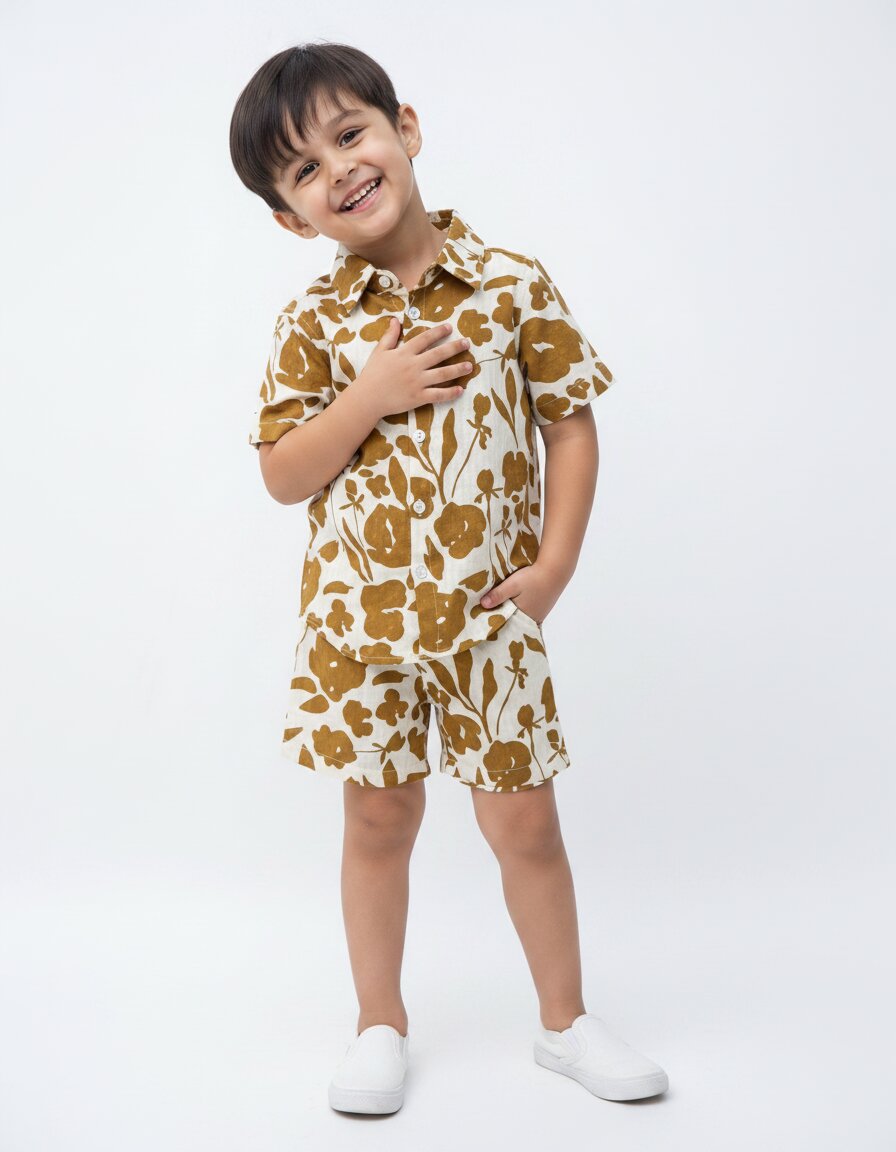 Boys Shirt + Short Combo