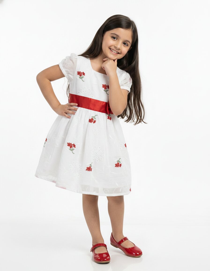 Embroidery Dress