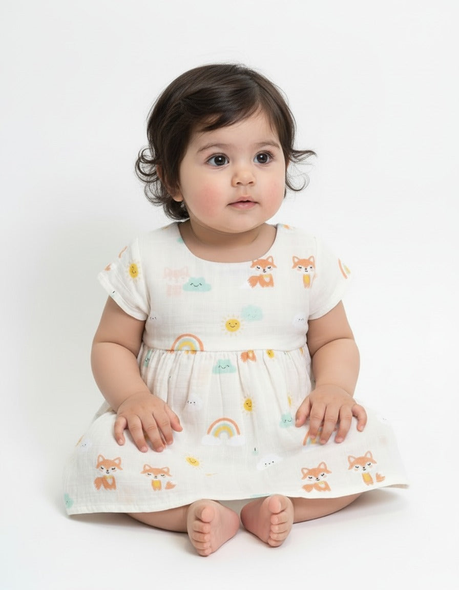 Muslin Baby Frock