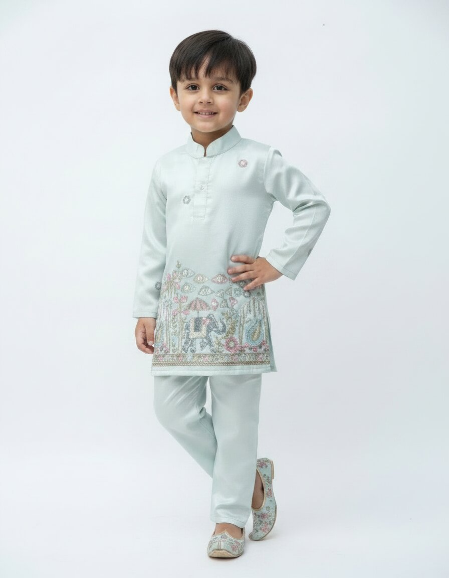 Boys Designer Kurta Pyjama