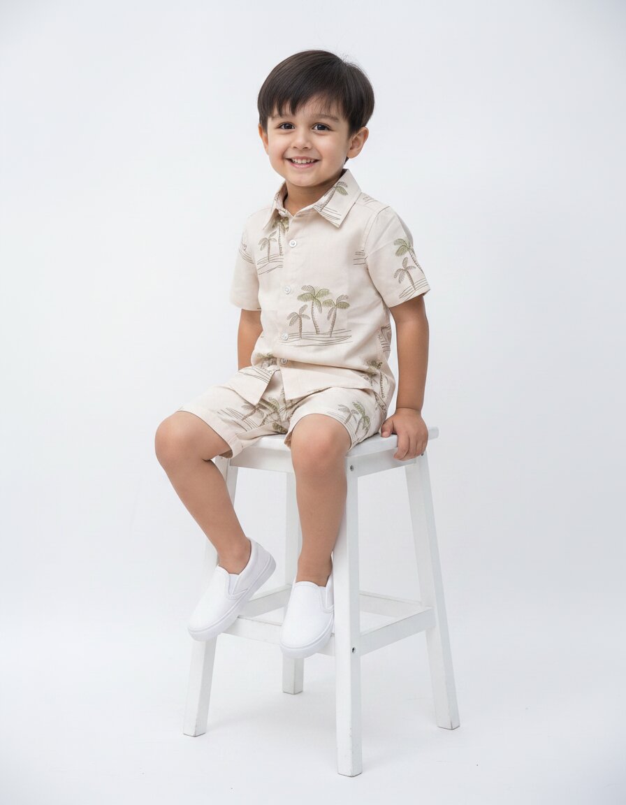 Boys Shirt + Short Combo