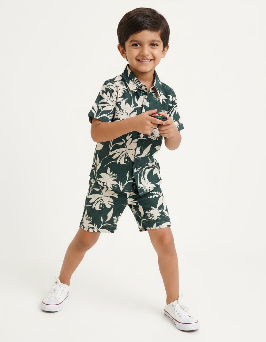 Boys Shirt + Short Combo