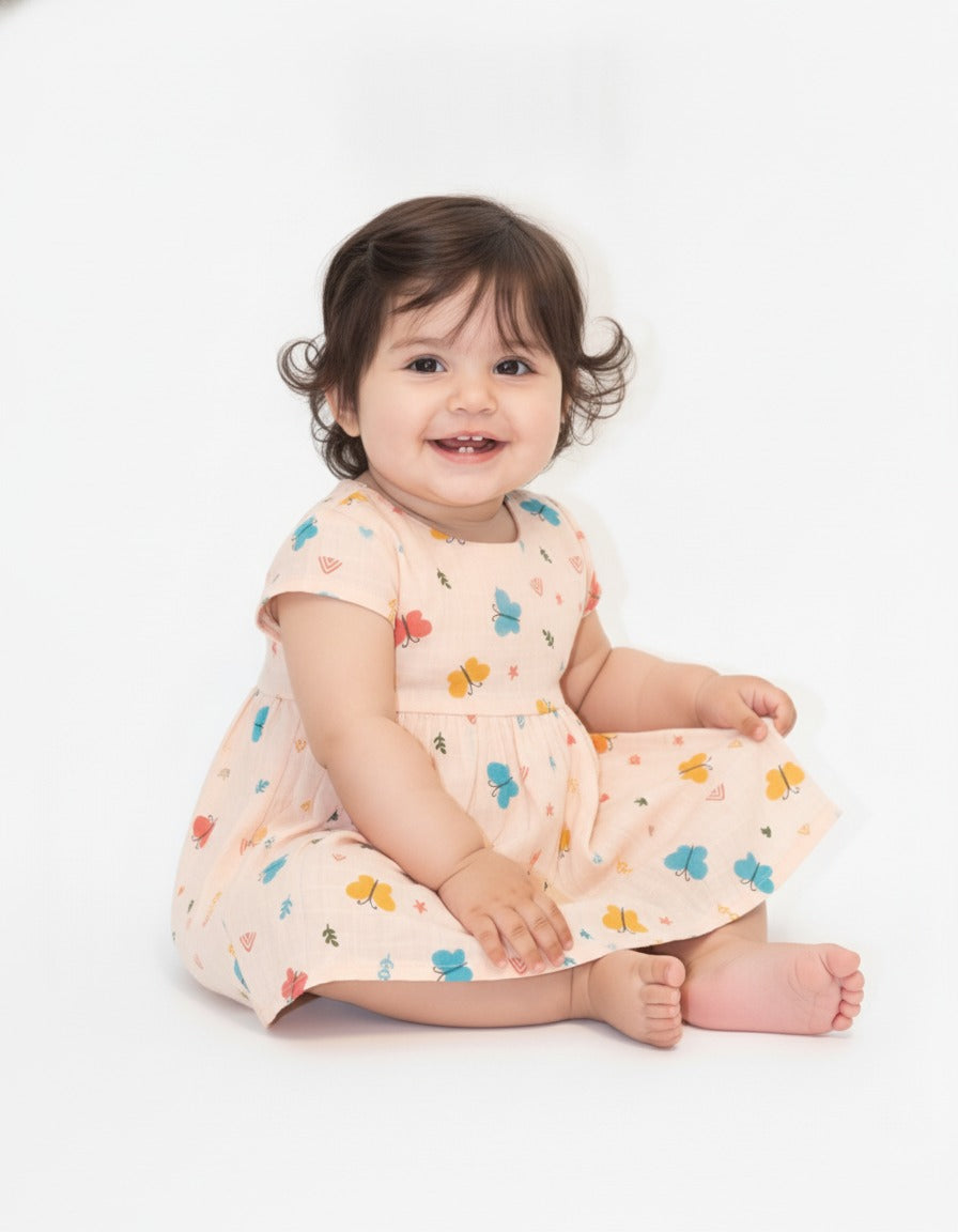Muslin Baby Frock
