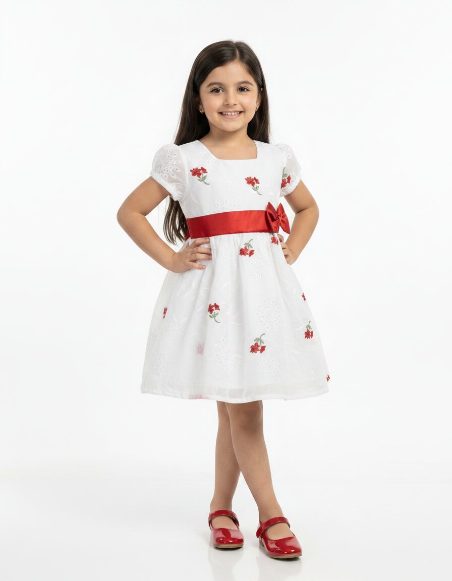 Embroidery Dress