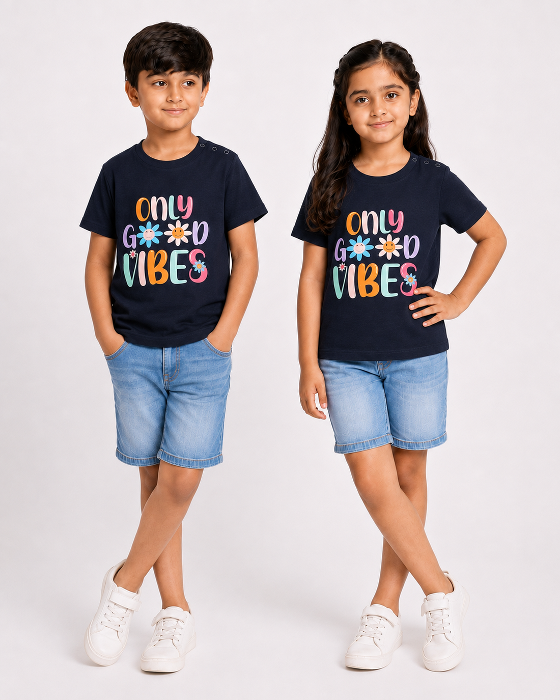Kids Graphic T-Shirt (Pack of 2)