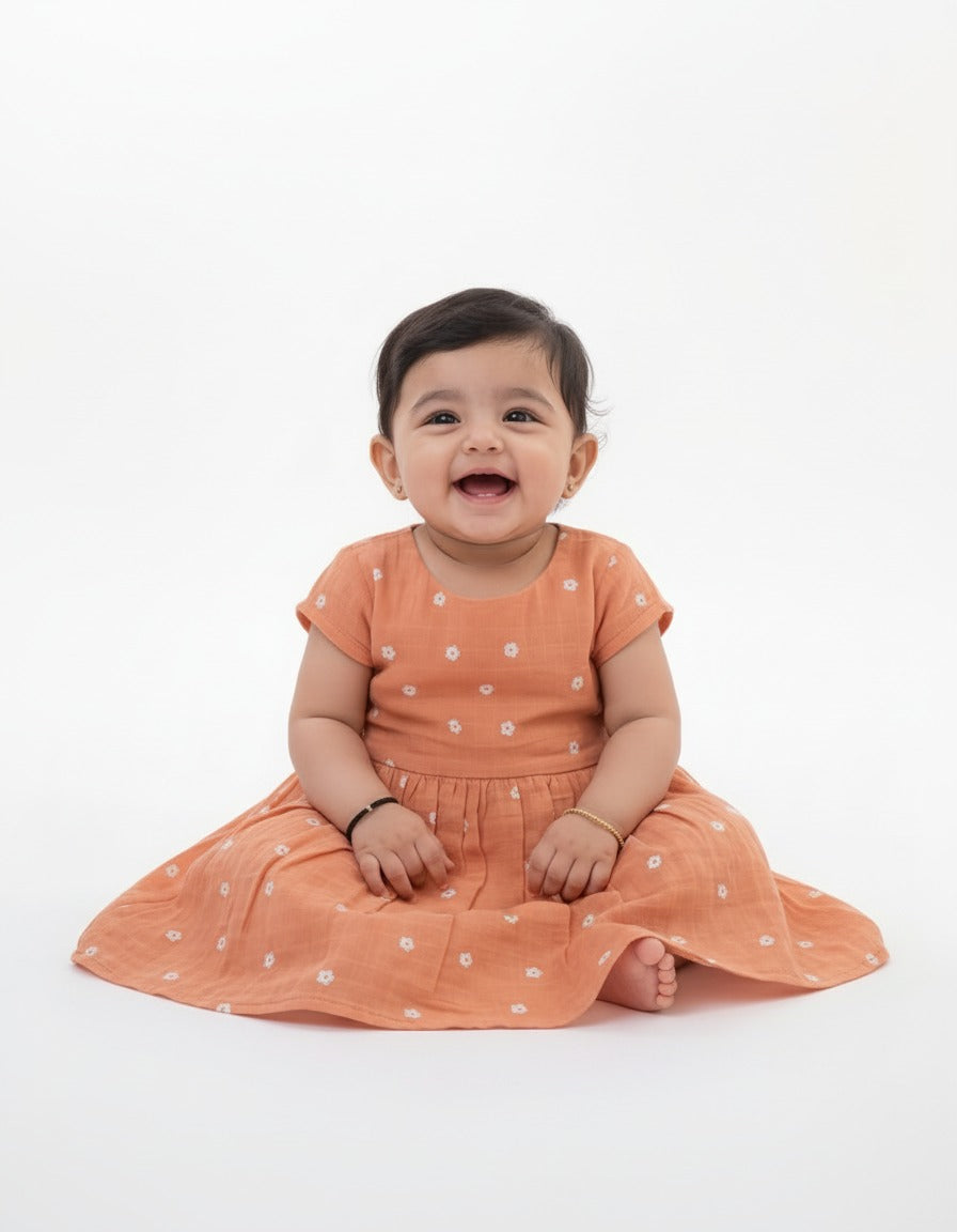 Muslin Baby Frock