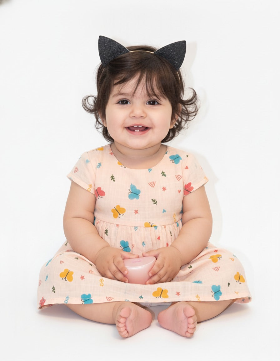 Muslin Baby Frock