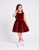 Girls Velvet Dress