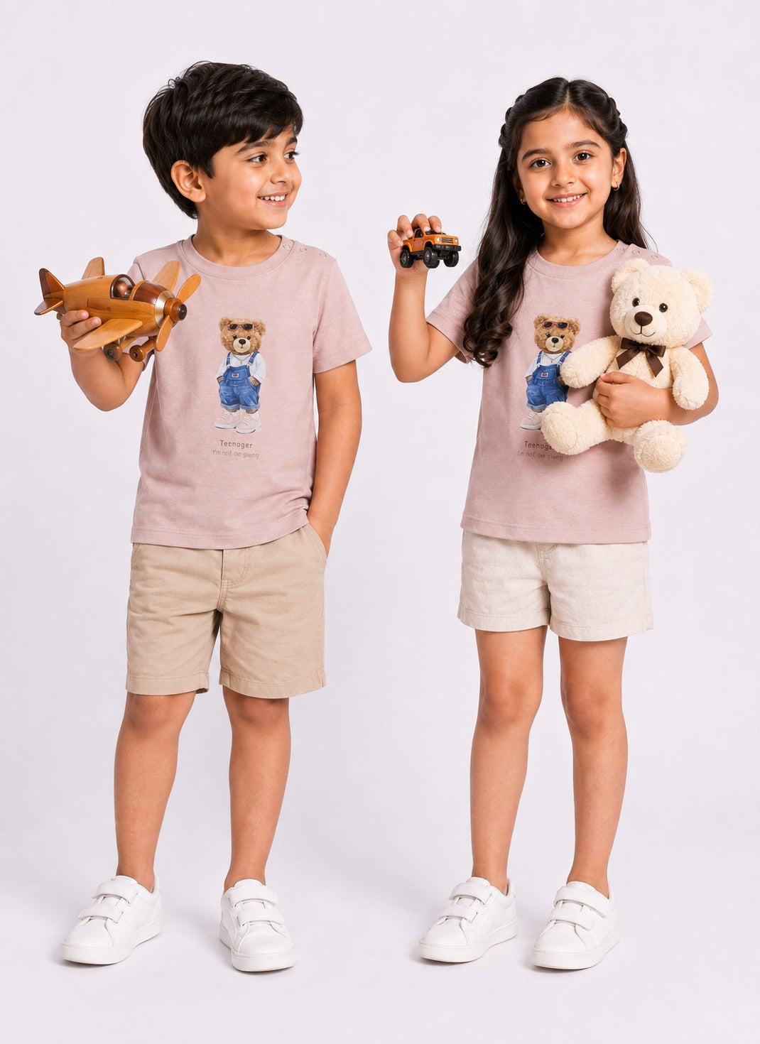 Kids Graphic T-Shirt (Pack of 2)