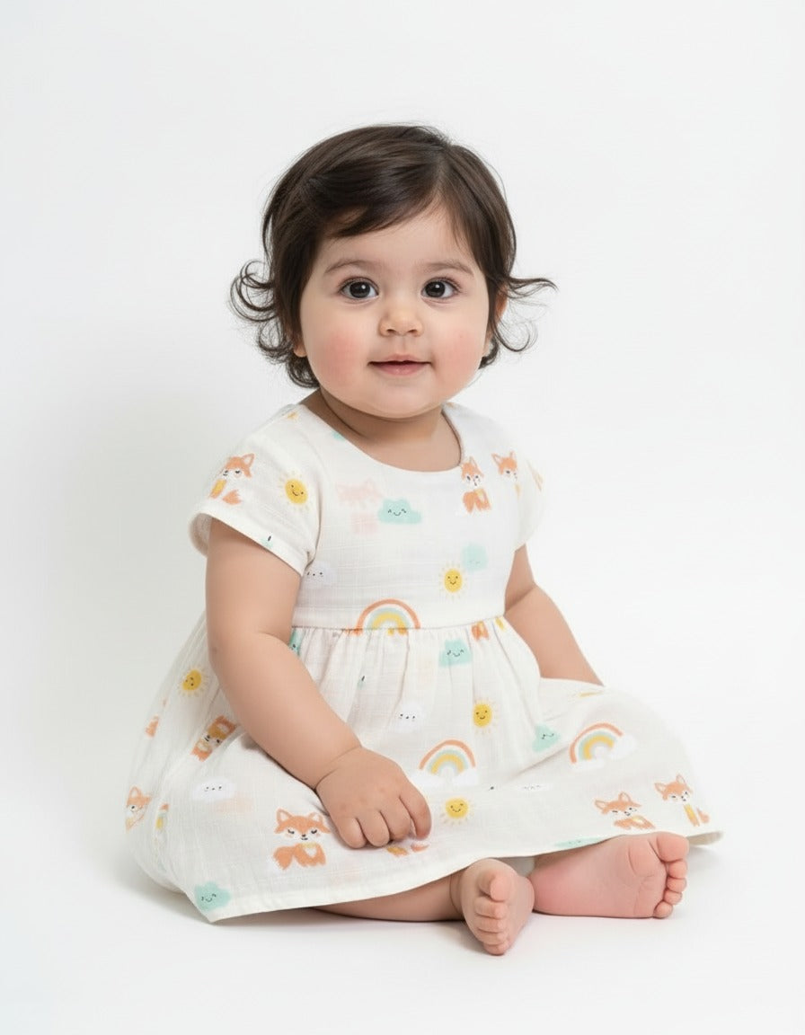 Muslin Baby Frock