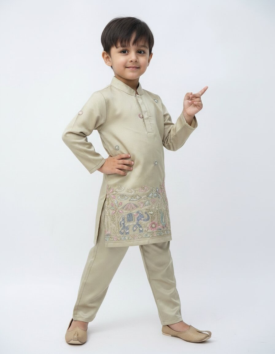 Boys Designer Kurta Pyjama