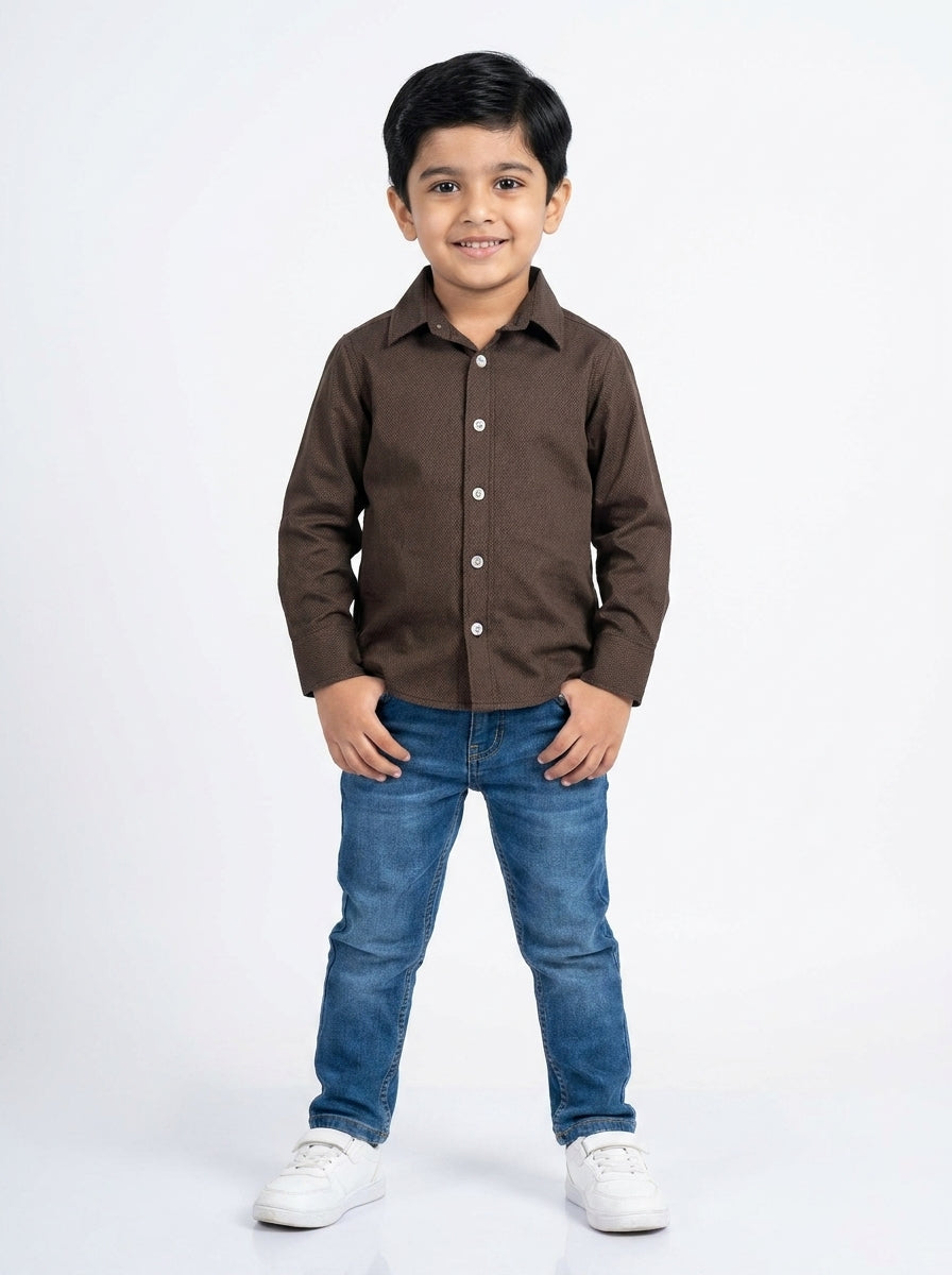 Boys Full Sleeve Shirt