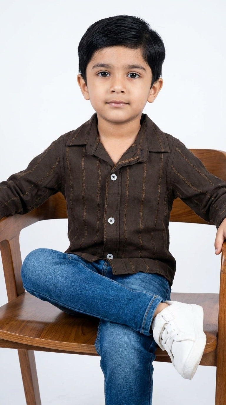 Boys Full Sleeve Shirt