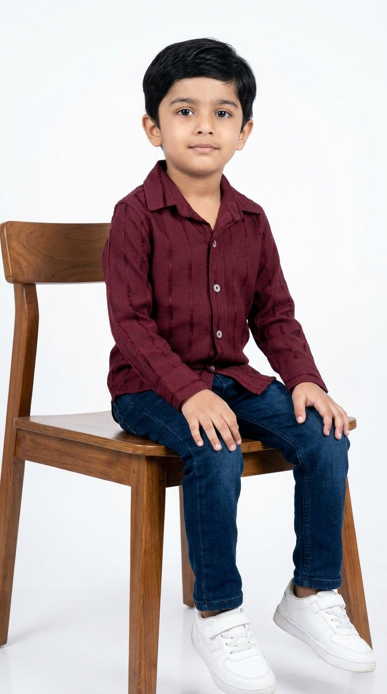 Boys Full Sleeve Shirt
