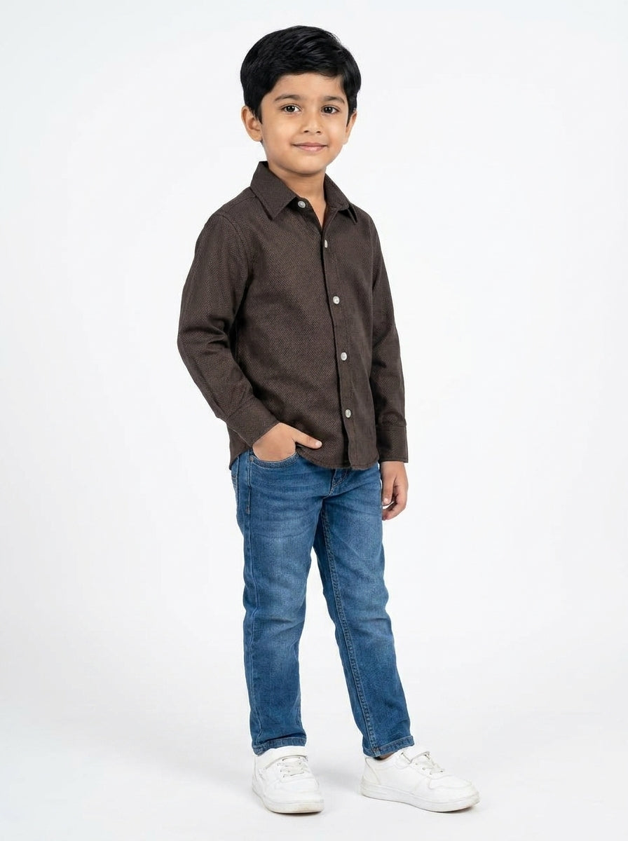 Boys Full Sleeve Shirt